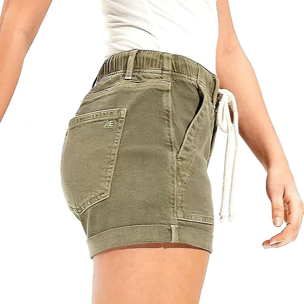 NWT American Eagle Outfitters's AE Low-Rise Denim Tomgirl Short Size 16 - Picture 12 of 14